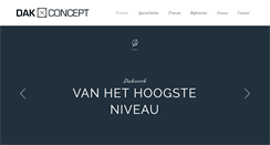 Desktop Screenshot of dakconcept.be